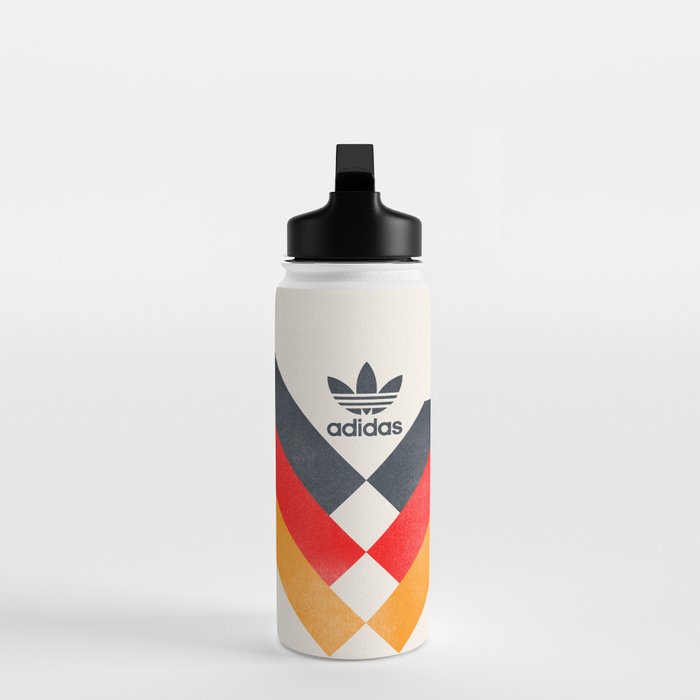 Vintage World Cup shirt, old Germany jersey, Italia 90, retro football jersey, soccer love Water Bottle Gallery Image 3