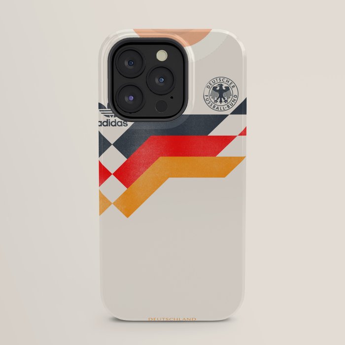 Vintage World Cup shirt, old Germany jersey, Italia 90, retro football jersey, soccer love iPhone Case Gallery Image 23