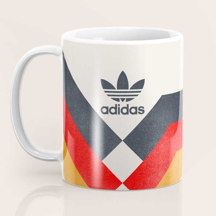 Vintage World Cup shirt, old Germany jersey, Italia 90, retro football jersey, soccer love Coffee Mug Gallery Image 3