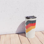 Vintage World Cup shirt, old Germany jersey, Italia 90, retro football jersey, soccer love Travel Mug Gallery Image 4