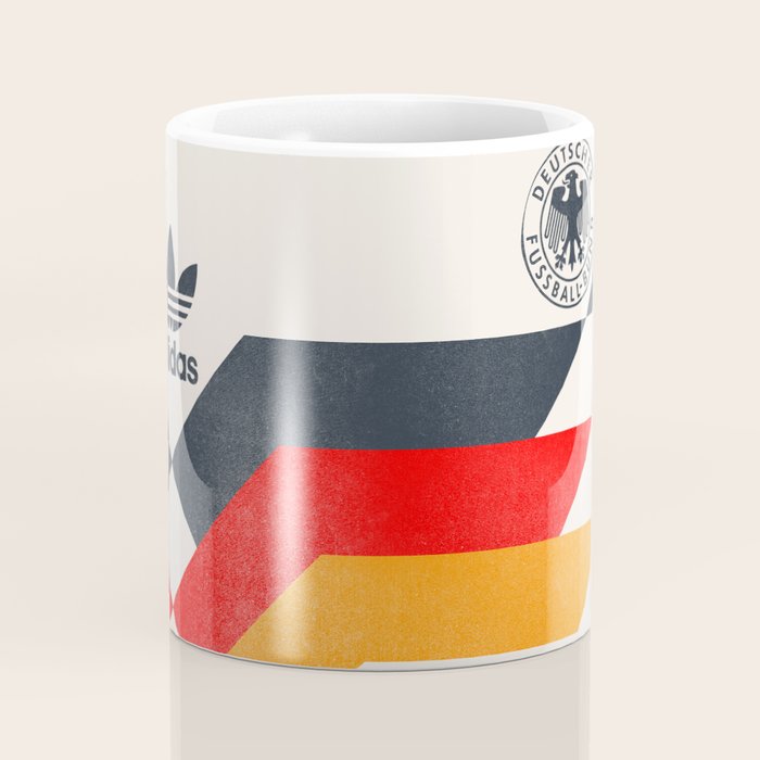 Vintage World Cup shirt, old Germany jersey, Italia 90, retro football jersey, soccer love Coffee Mug Gallery Image 4
