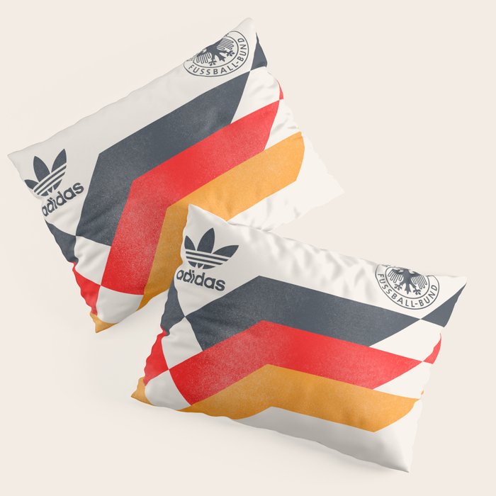 Vintage World Cup shirt, old Germany jersey, Italia 90, retro football jersey, soccer love Pillow Sham Gallery Image 3