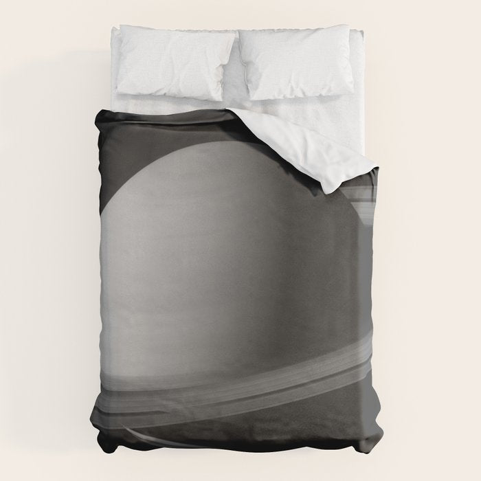 Solar System _ 06 Saturn Duvet Cover Gallery Image 1