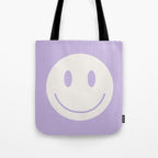 Happy Thoughts Lavender Tote Bag Gallery Image 1