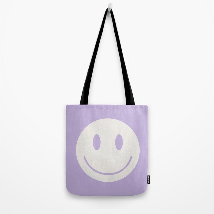 Happy Thoughts Lavender Tote Bag Gallery Image 2