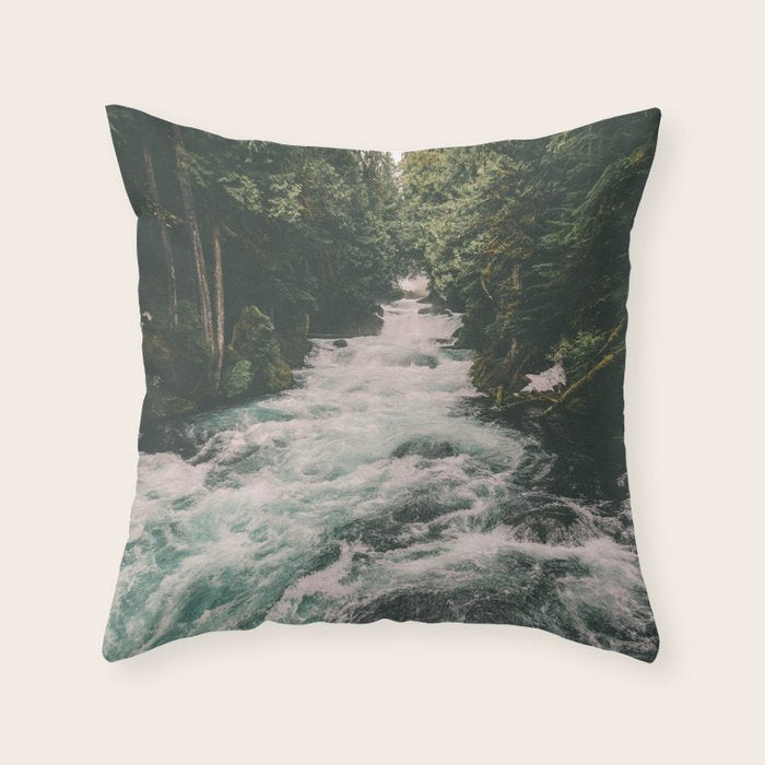 Mckenzie River Throw Pillow Gallery Image 6