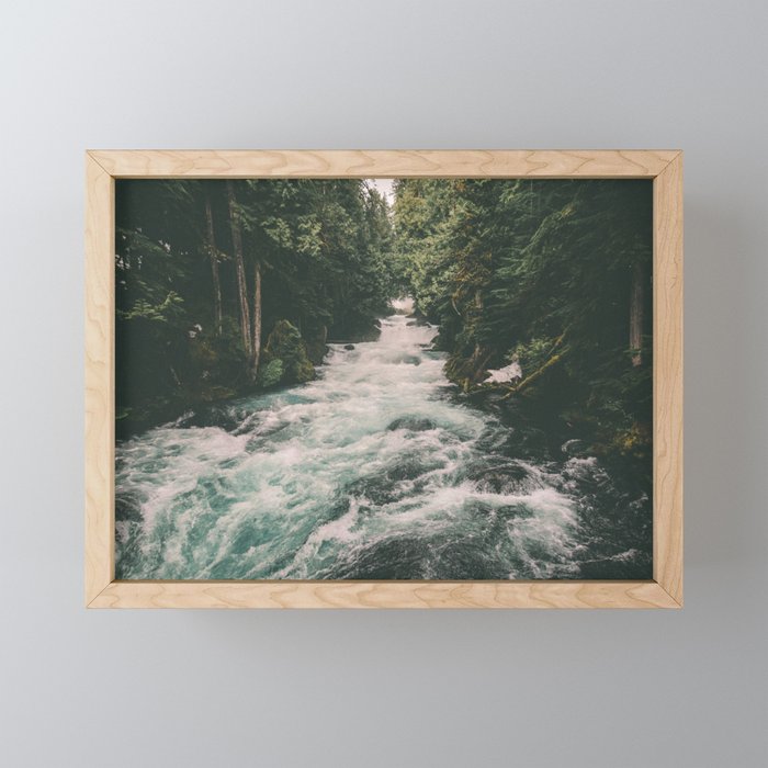 Mckenzie River Mini Art Print Gallery Image 1