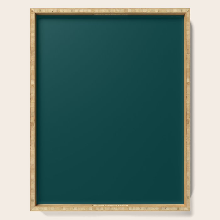 Dark Teal Serving Tray Gallery Image 1