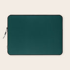 Dark Teal Laptop Sleeve Gallery Image 1