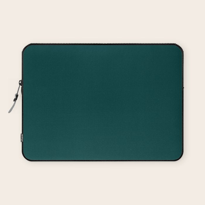 Dark Teal Laptop Sleeve Gallery Image 1