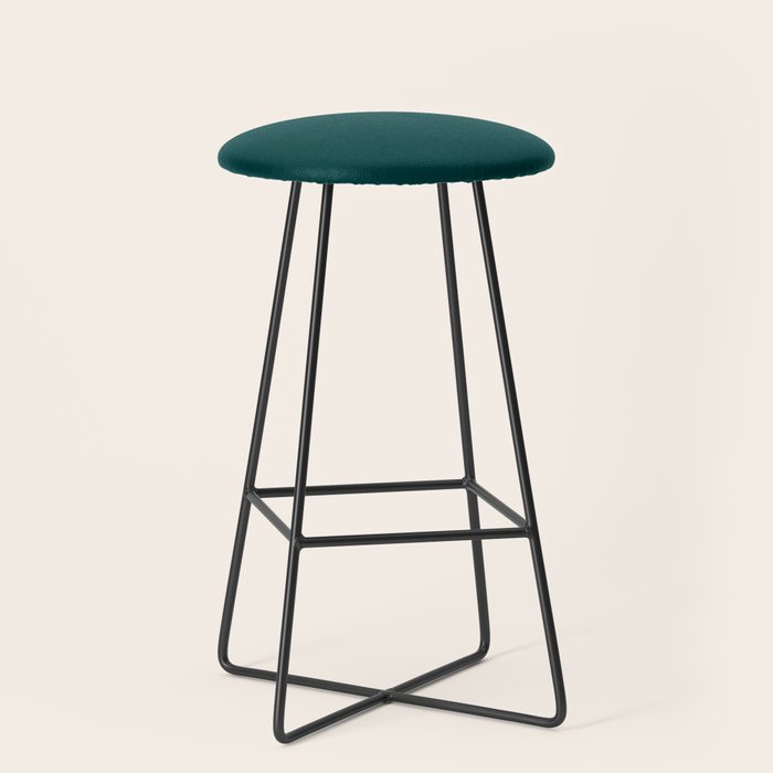Dark Teal Stool Gallery Image 1