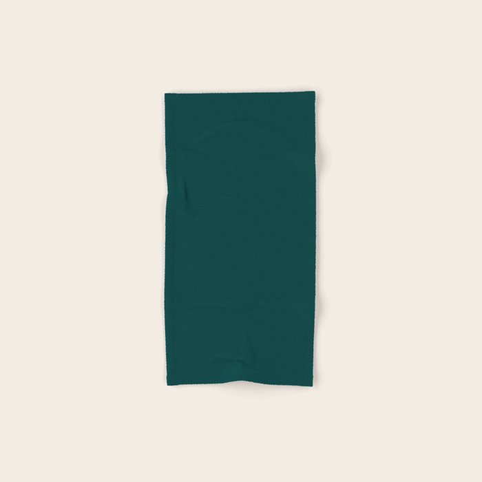 Dark Teal Bath Towel Gallery Image 1