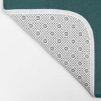 Dark Teal Bath Mat Gallery Image 2