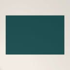 Dark Teal Welcome Mat Gallery Image 1
