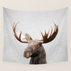 Moose - Colorful Wall Tapestry Gallery Image 4