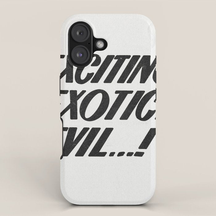 Exciting exotic evil! iPhone Case Gallery Image 1