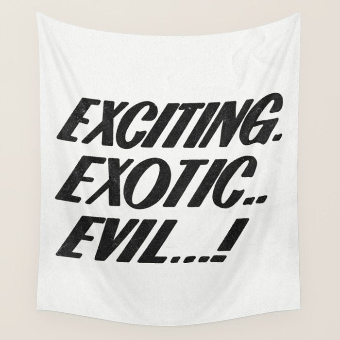 Exciting exotic evil! Wall Tapestry Gallery Image 1