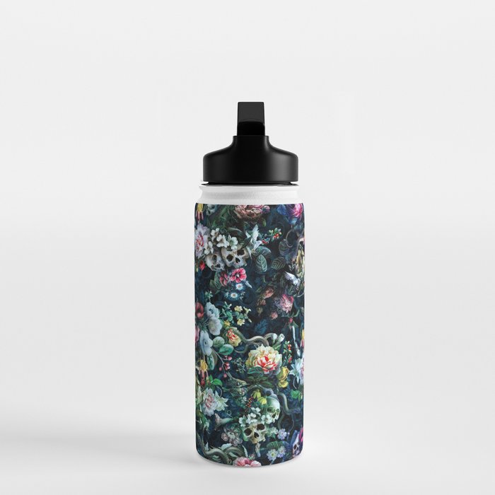 Skull and Snakes VII Water Bottle Gallery Image 3