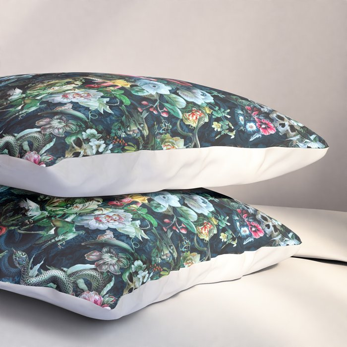 Skull and Snakes VII Pillow Sham Gallery Image 3