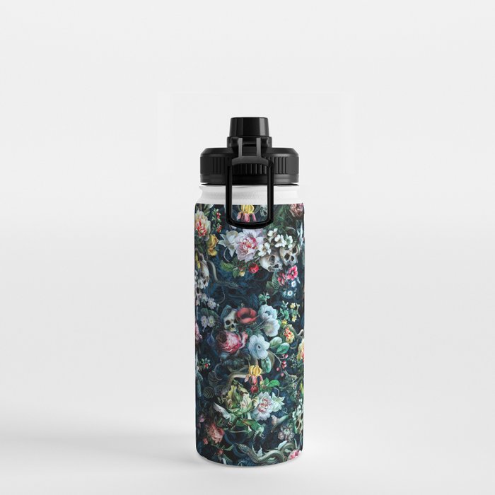 Skull and Snakes VII Water Bottle Gallery Image 2