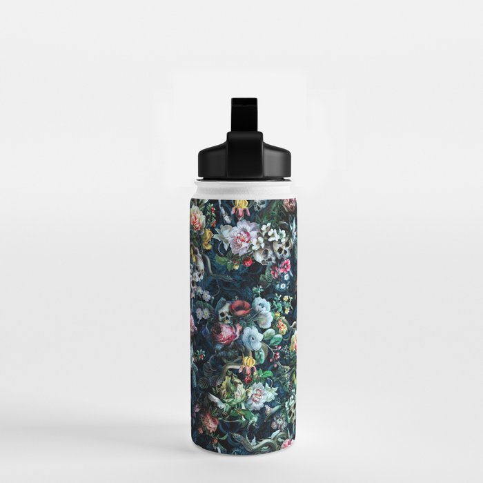 Skull and Snakes VII Water Bottle Gallery Image 2