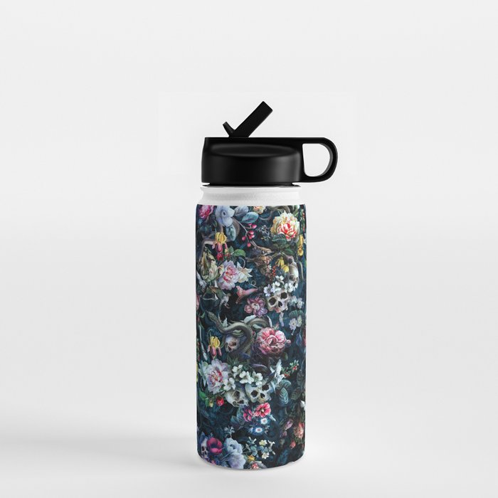 Skull and Snakes VII Water Bottle Gallery Image 1