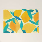 Mangoes - Tropical Fruit Illustration Welcome Mat Gallery Image 1