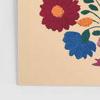 Mexican Bird Motif Cream  Poster Gallery Image 3
