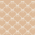 Bows & Ribbons Pattern XLV Neutral Beige Coffee Mug Gallery Image 2