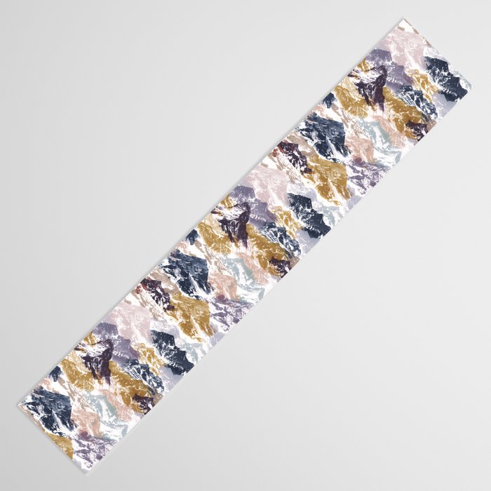 Abstract Colorful mountains C Table Runner Gallery Image 3