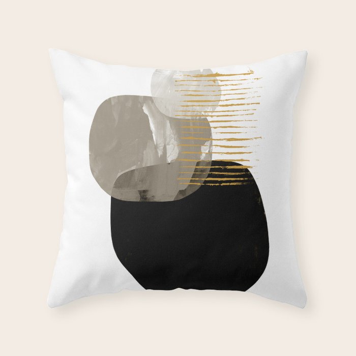 Minimal Tone Throw Pillow Gallery Image 6