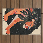 Astral Lion Outdoor Rug Gallery Image 1