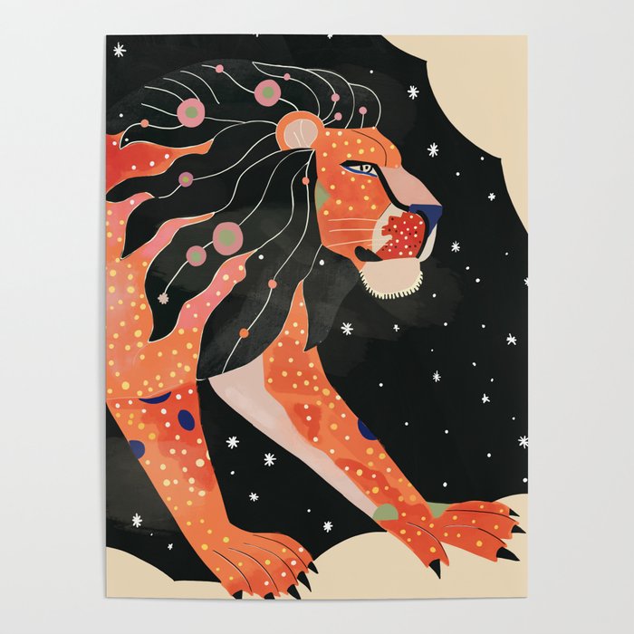 Astral Lion Poster Gallery Image 4