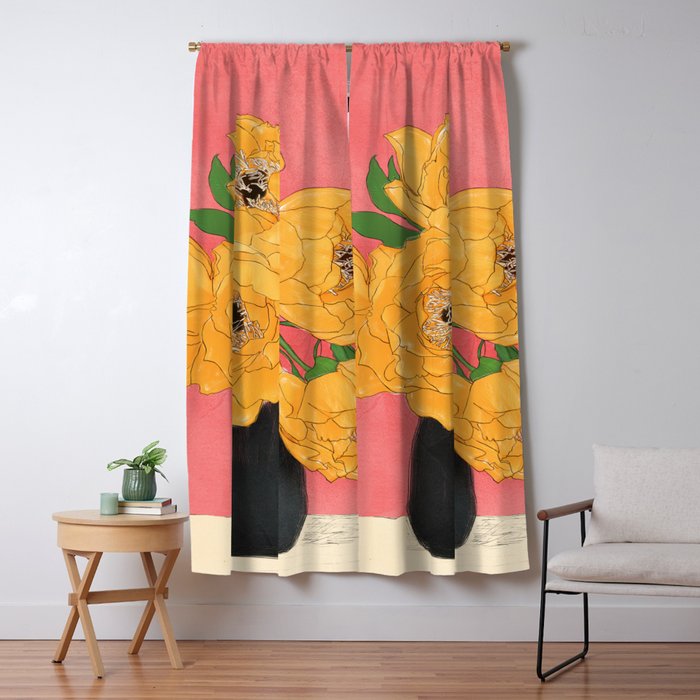 Bouquet Gift Sunny Window Curtain Gallery Image 1