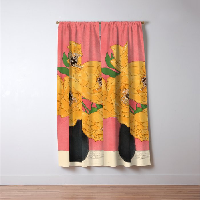 Bouquet Gift Sunny Window Curtain Gallery Image 3