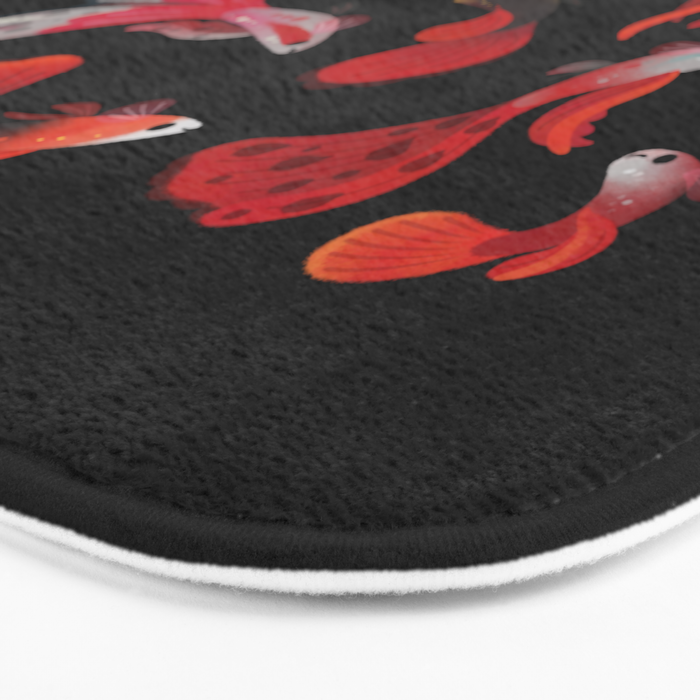 Red guppy Bath Mat Gallery Image 3
