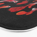 Red guppy Bath Mat Gallery Image 3