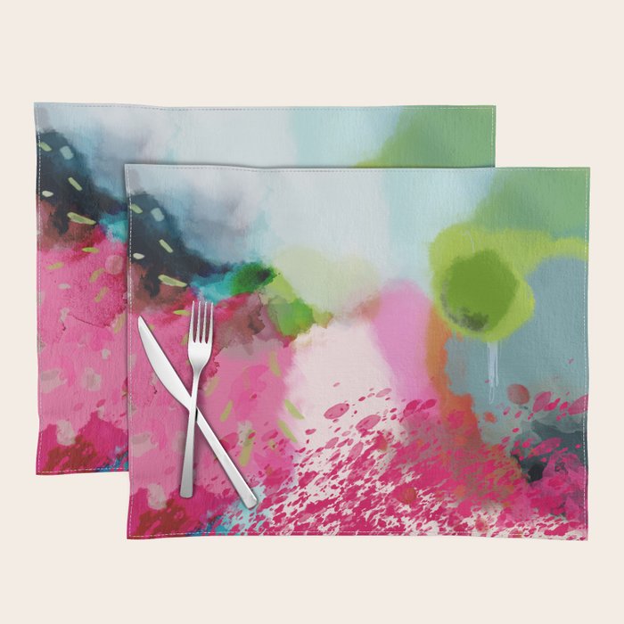 pink landscape Placemat Gallery Image 1