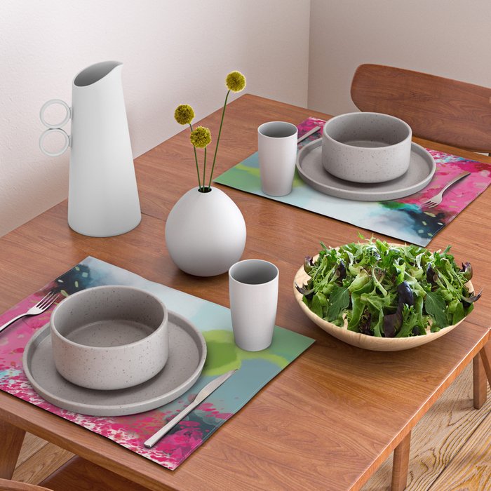 pink landscape Placemat Gallery Image 2