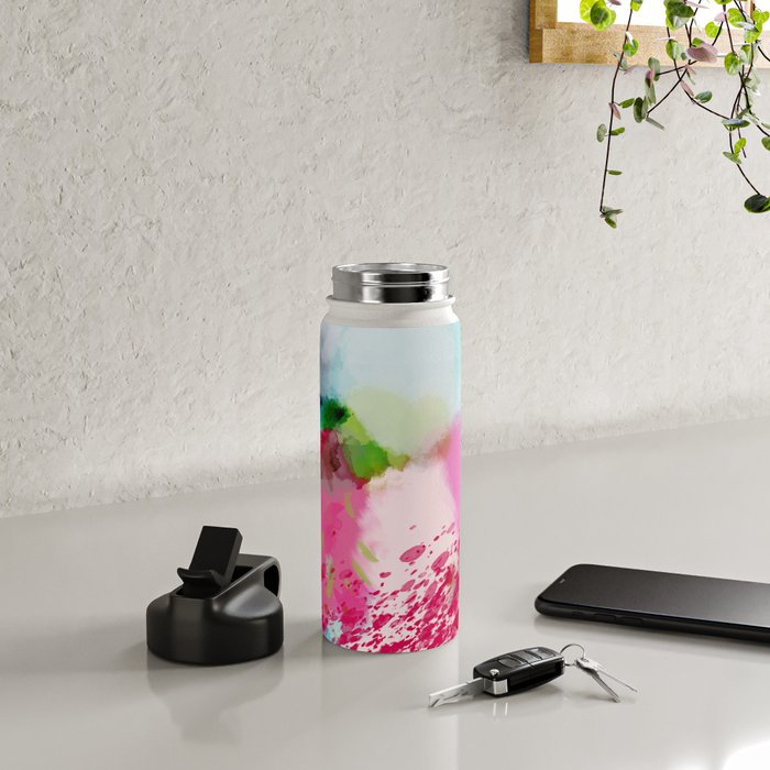 pink landscape Water Bottle Gallery Image 5