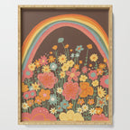 Rainbow garden Serving Tray Gallery Image 1