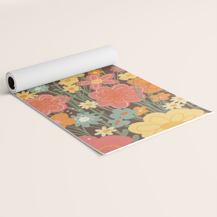 Rainbow garden Yoga Mat Gallery Image 2