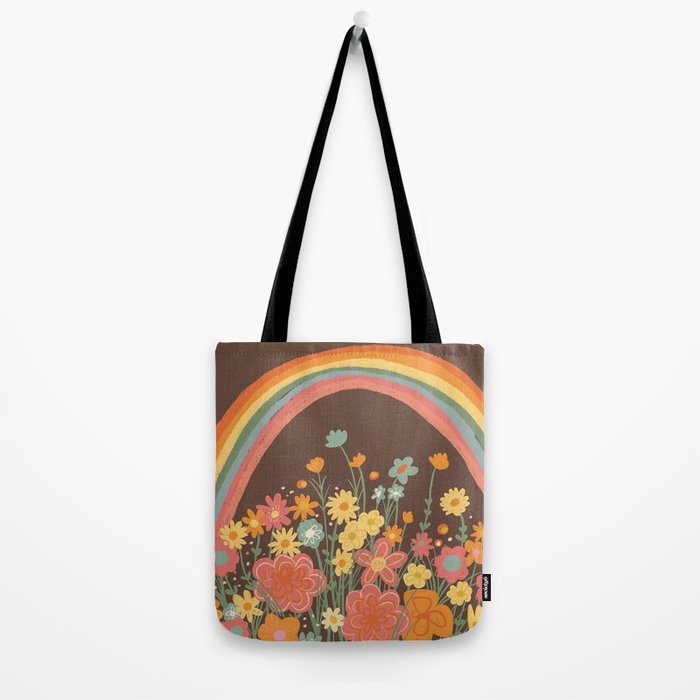 Rainbow garden Tote Bag Gallery Image 2