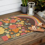 Rainbow garden Outdoor Rug Gallery Image 2