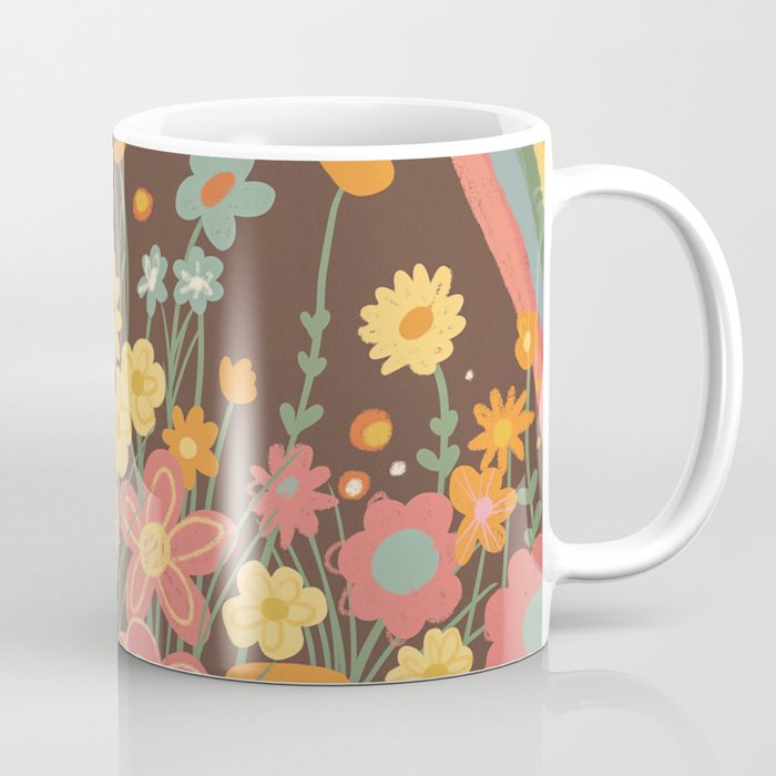 Rainbow garden Coffee Mug Gallery Image 1