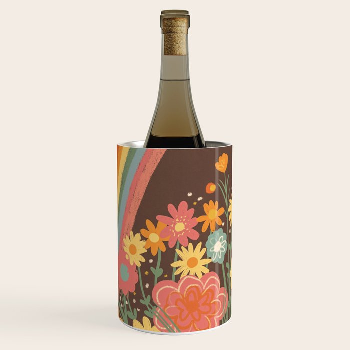 Rainbow garden Wine Chiller Gallery Image 2