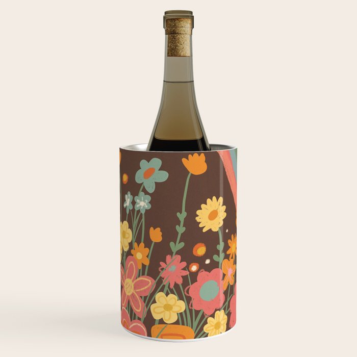 Rainbow garden Wine Chiller Gallery Image 3