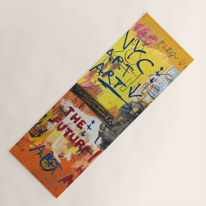 NYC Art Art Yoga Mat Gallery Image 1