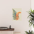 colorful fern leaves Poster Gallery Image 2
