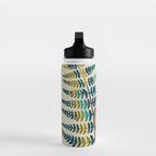 colorful fern leaves Water Bottle Gallery Image 3